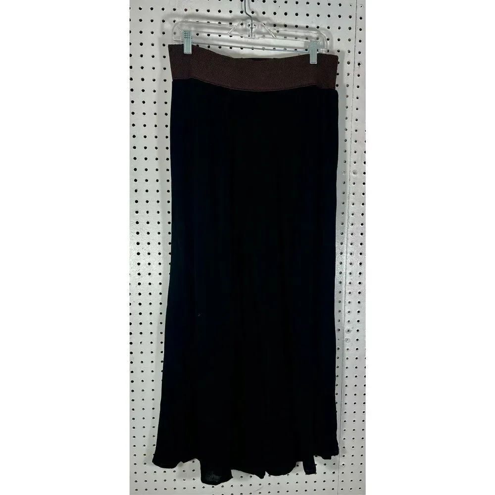 One The Land wide leg embroidered pants